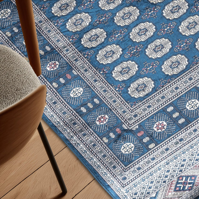 New Bokhara Silk Blue