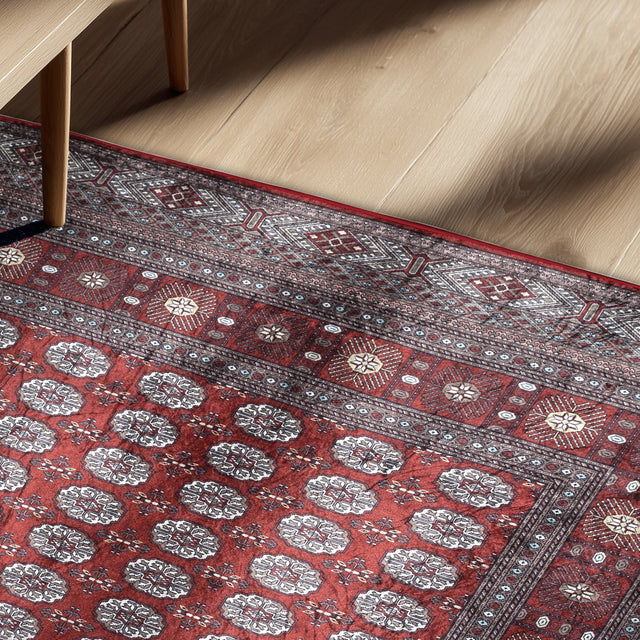 New Bokhara Silk Red