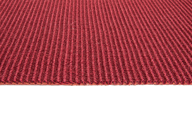 Sisal top Bouclé röd