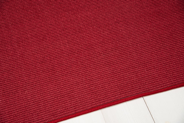 Sisal top Bouclé röd