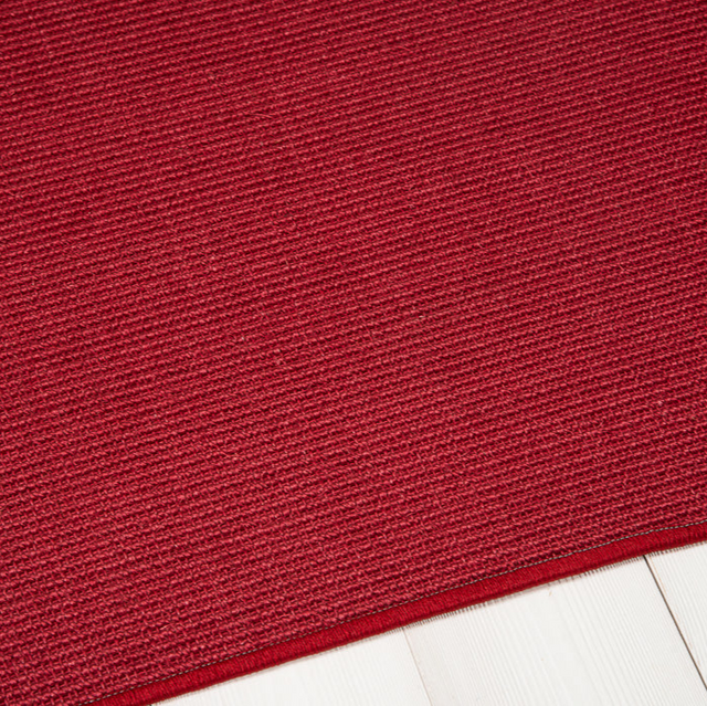 Sisal top Bouclé röd