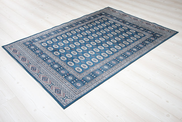 New Bokhara Silk Blue