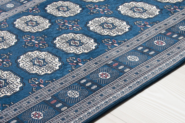 New Bokhara Silk Blue