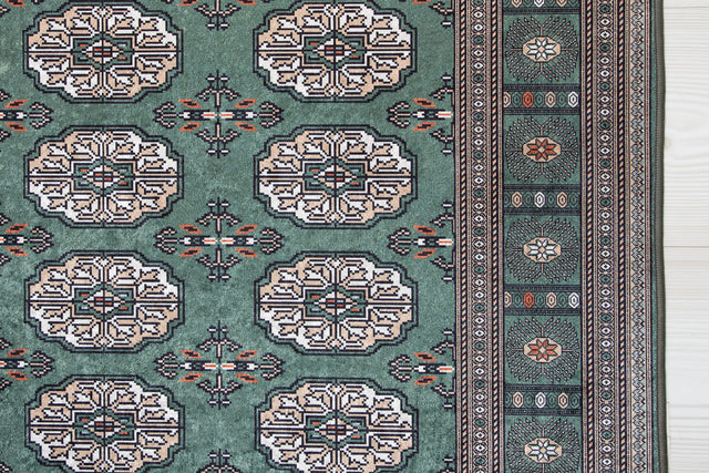 New Bokhara Silk Green