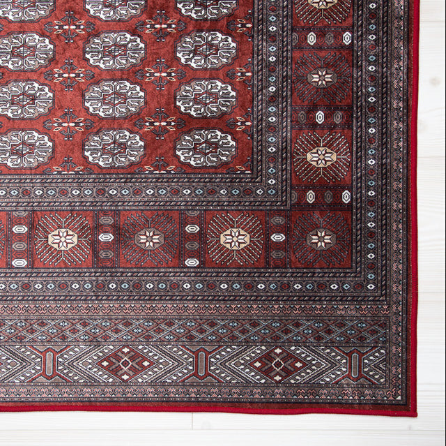 New Bokhara Silk Red