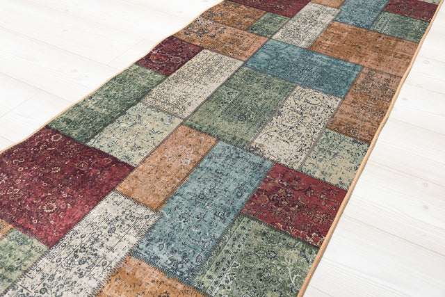 Patchwork Silk Cloudy