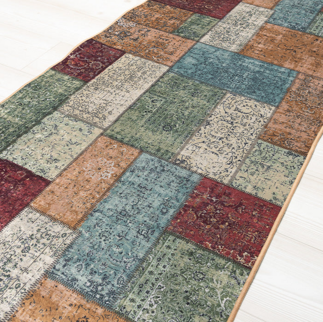 Patchwork Silk Cloudy