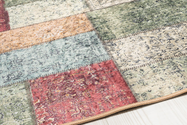 Patchwork Silk Cloudy