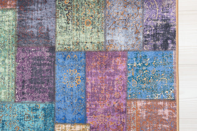 Patchwork Silk Multi