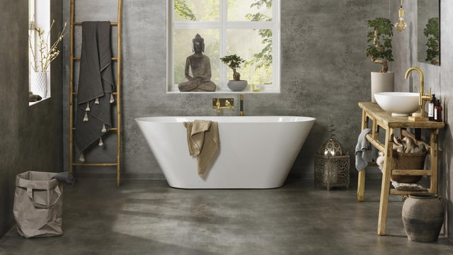 Aqua Concrete Dark Gray