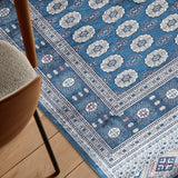 New Bokhara Silk Blue