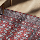 New Bokhara Silk Red