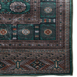 New Bokhara Silk Green